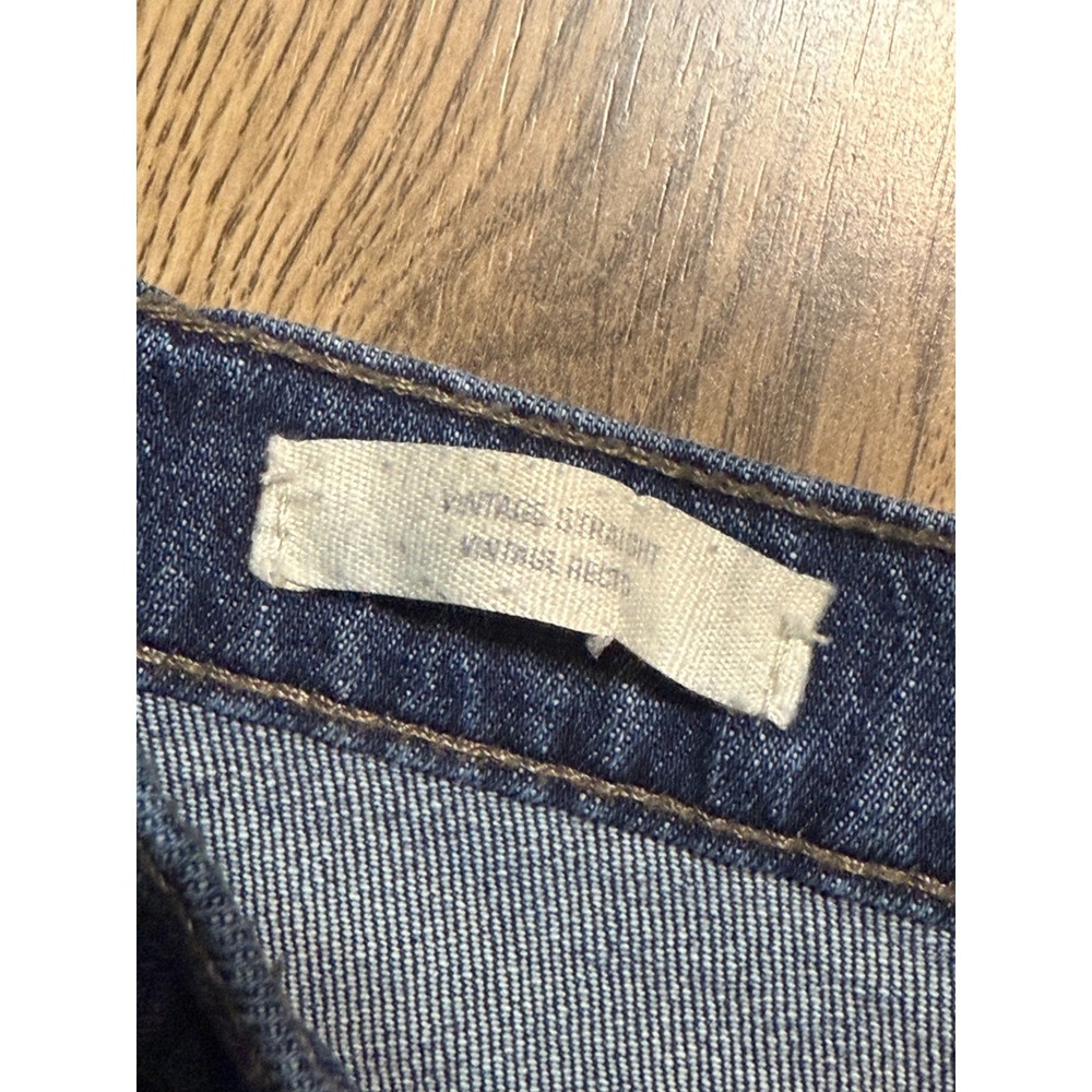 Universal Thread Jeans, Women's Size 4, Blue, Denim, Vintage Straight Jeans - Picture 4 of 12